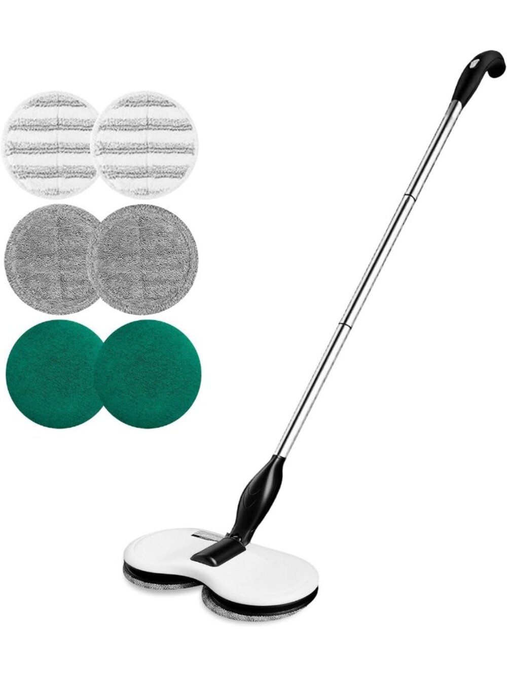 Cordless Electric Spin Mop for Hardwood & Tile Floors - Lightweight & Easy Clean